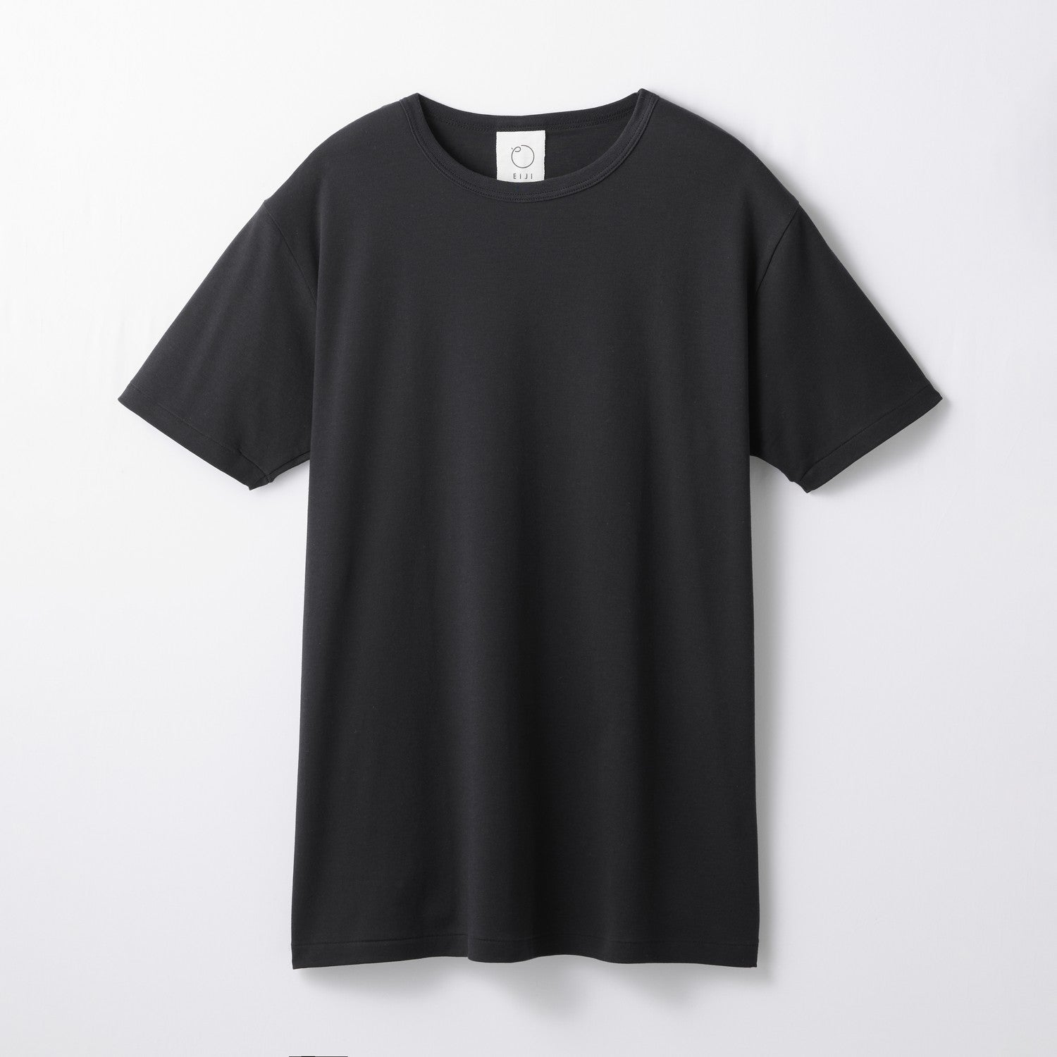 MENS ベーシック 半袖 クルーネックTシャツ BLACK