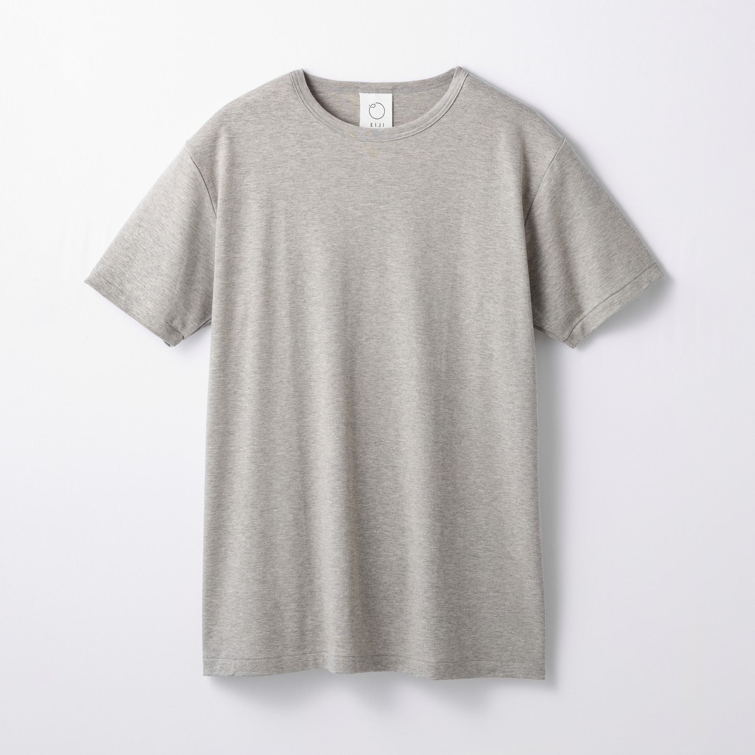 MENS ベーシック 半袖 クルーネックTシャツ HEATHER GRAY