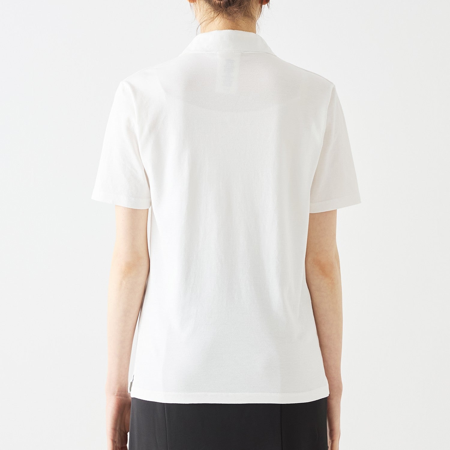 WOMENS ベーシック 半袖 ポロシャツ NAVY