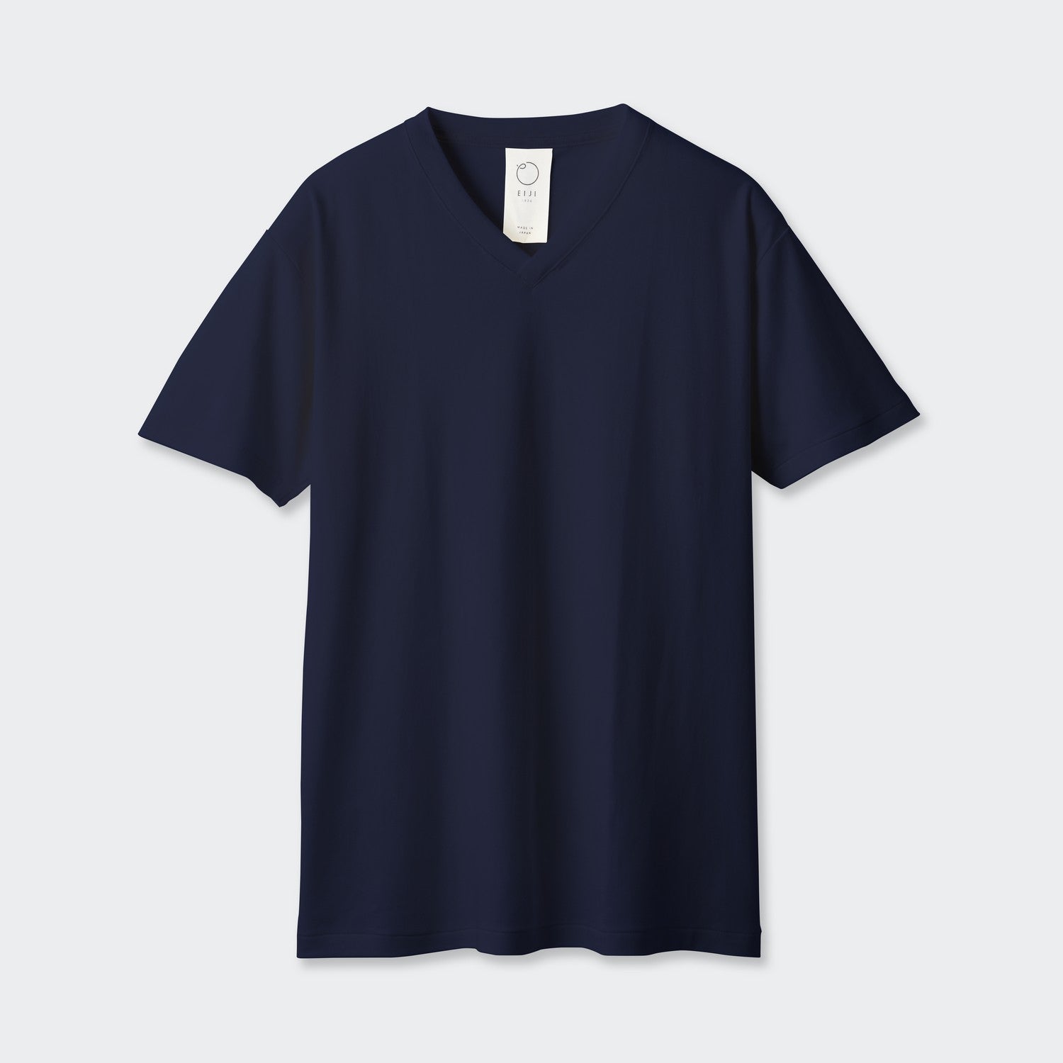 WOMENS ベーシック 半袖 VネックTシャツ NAVY