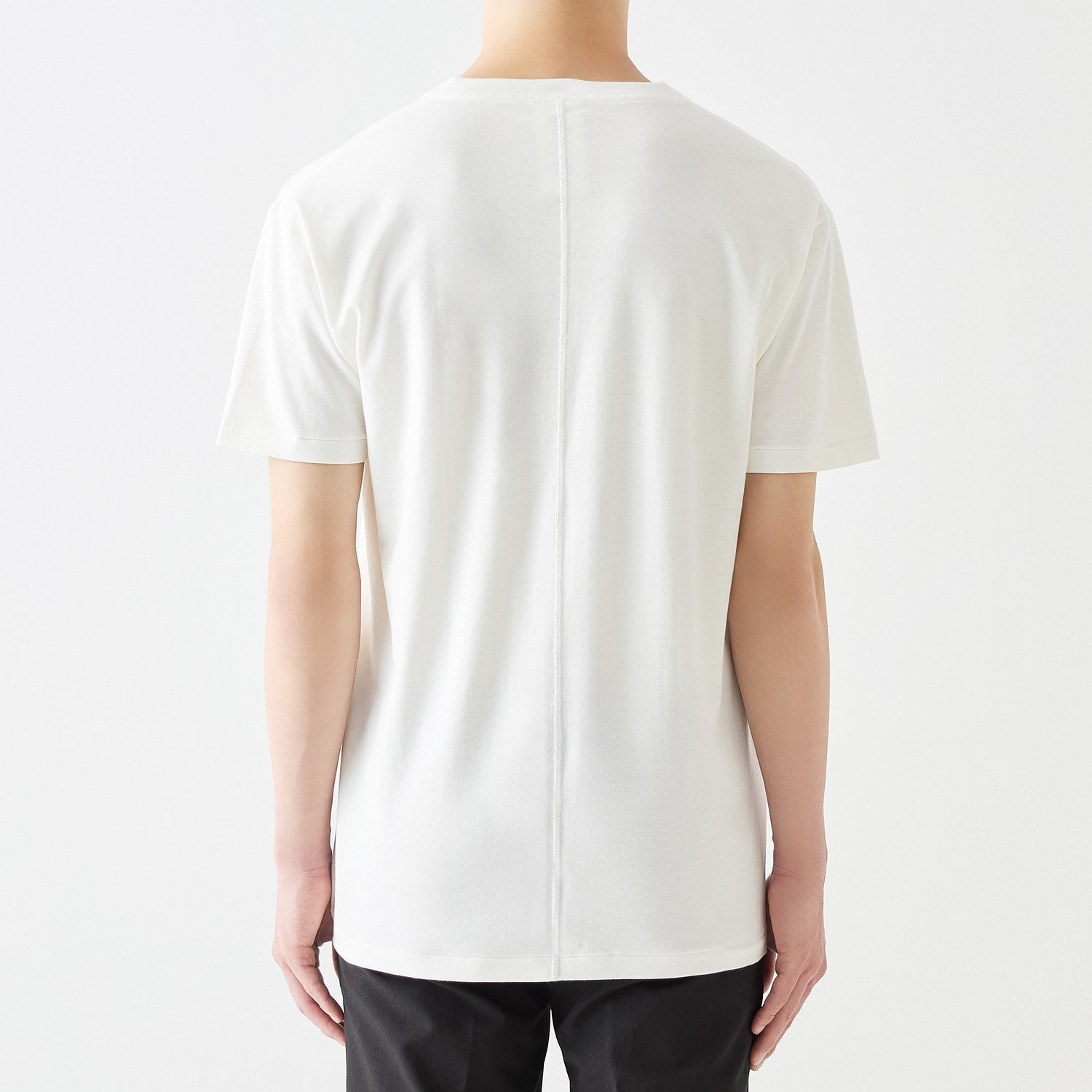 MENS ベーシック 半袖 VネックTシャツ GREEN