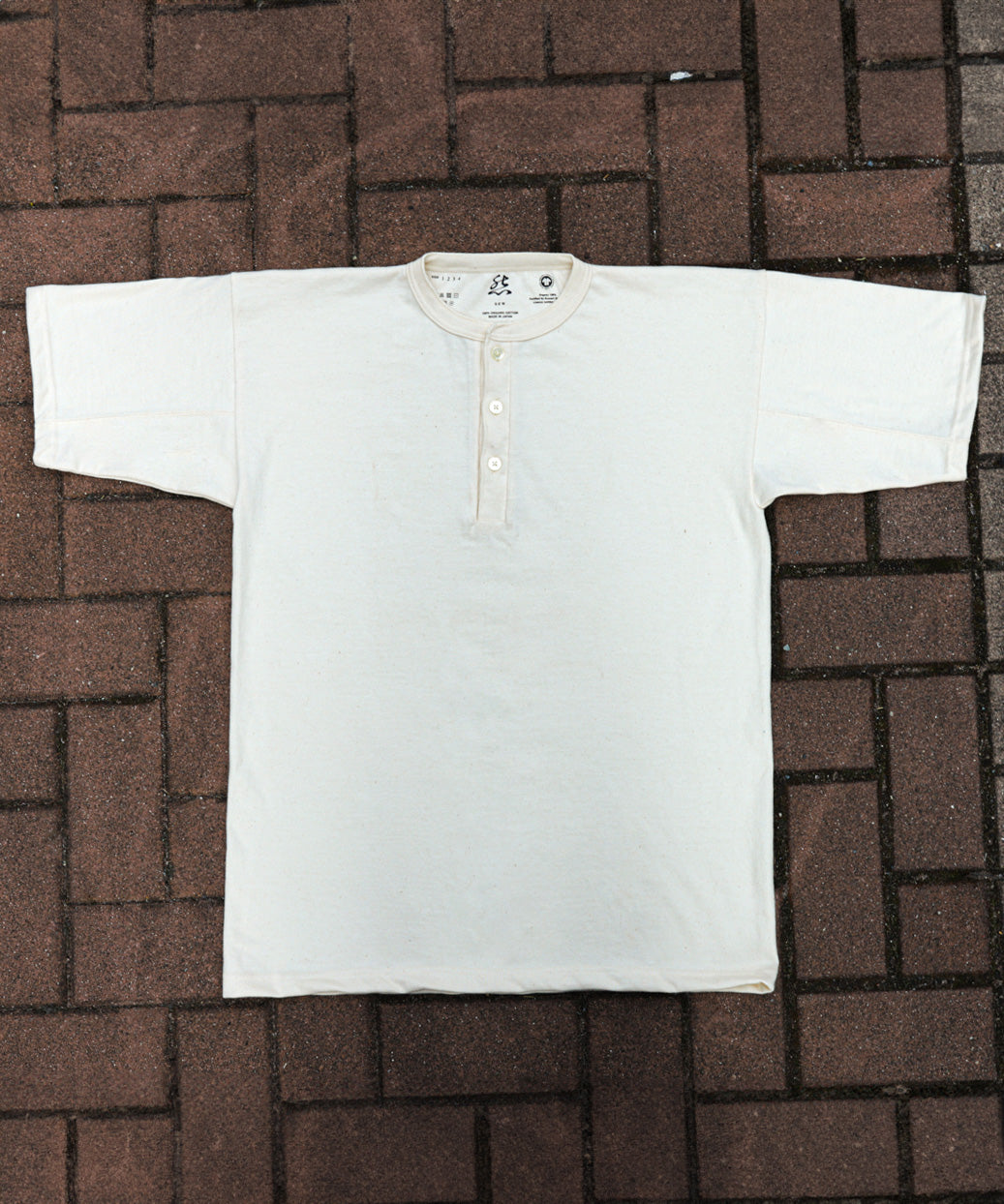 【2枚セット】EIJI SEW Organic GOTS認証 Tシャツ