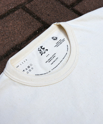 【2枚セット】EIJI SEW Organic GOTS認証 Tシャツ