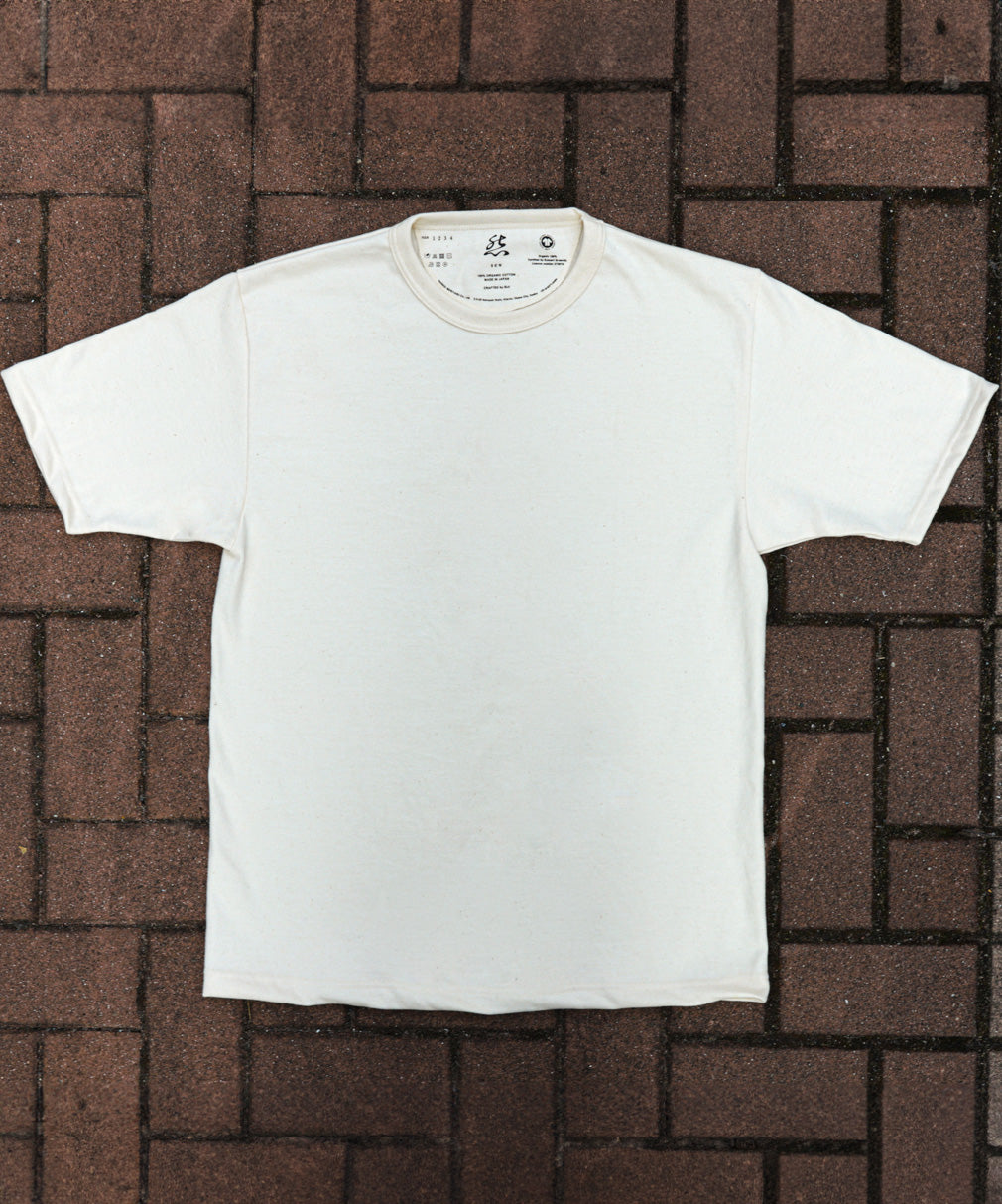 【2枚セット】EIJI SEW Organic GOTS認証 Tシャツ