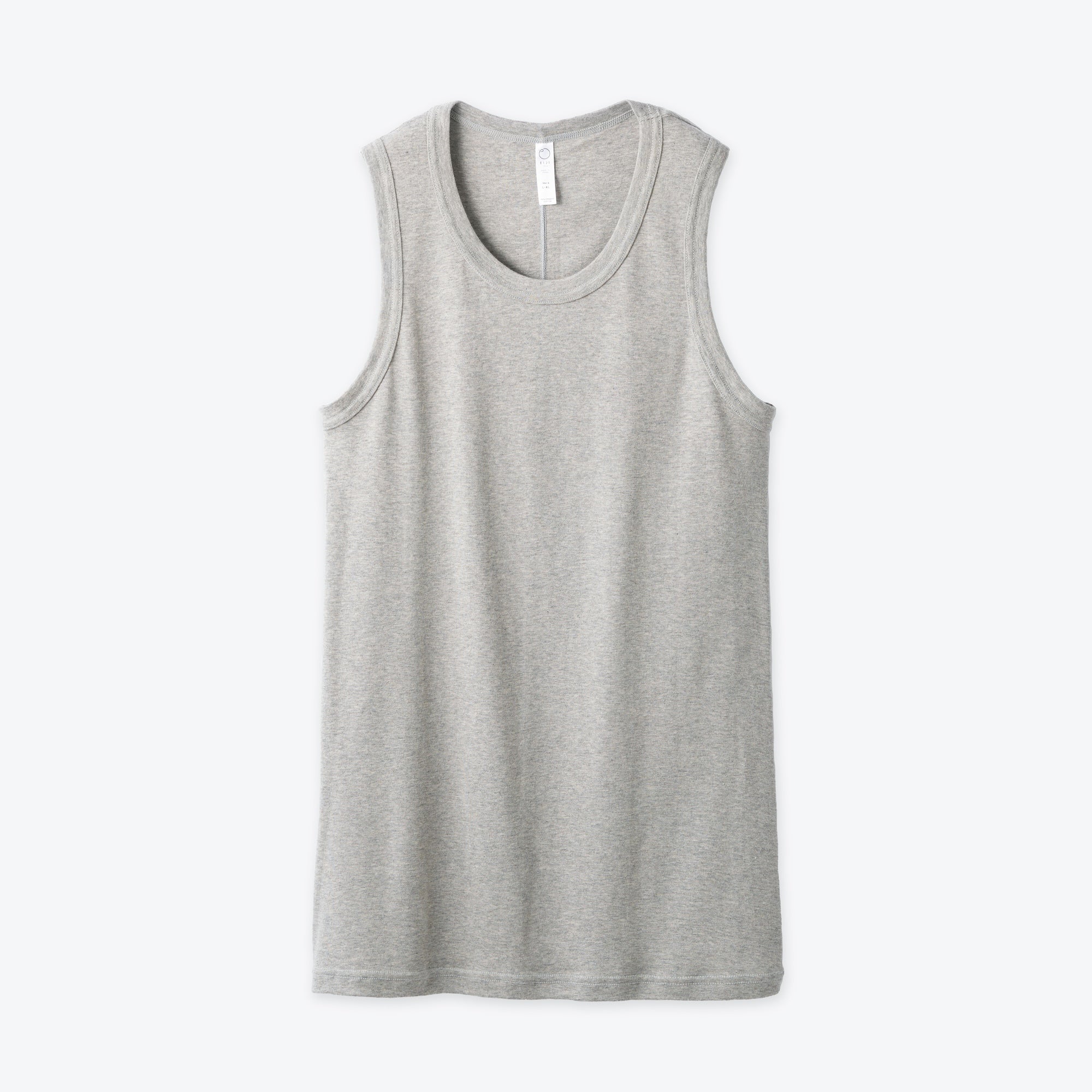 WOMENS リブ タンクトップ HEATHER GRAY