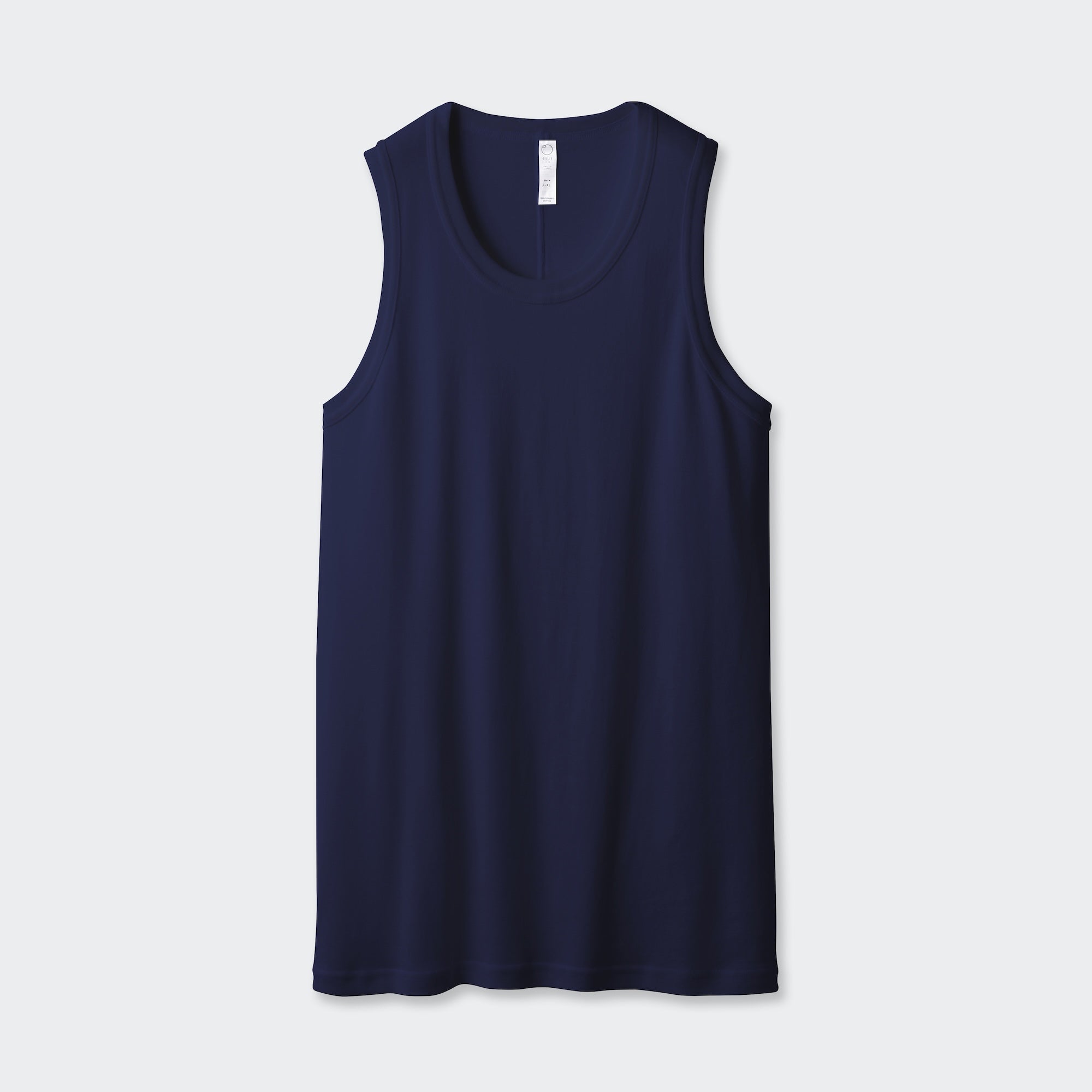 WOMENS リブ タンクトップ NAVY