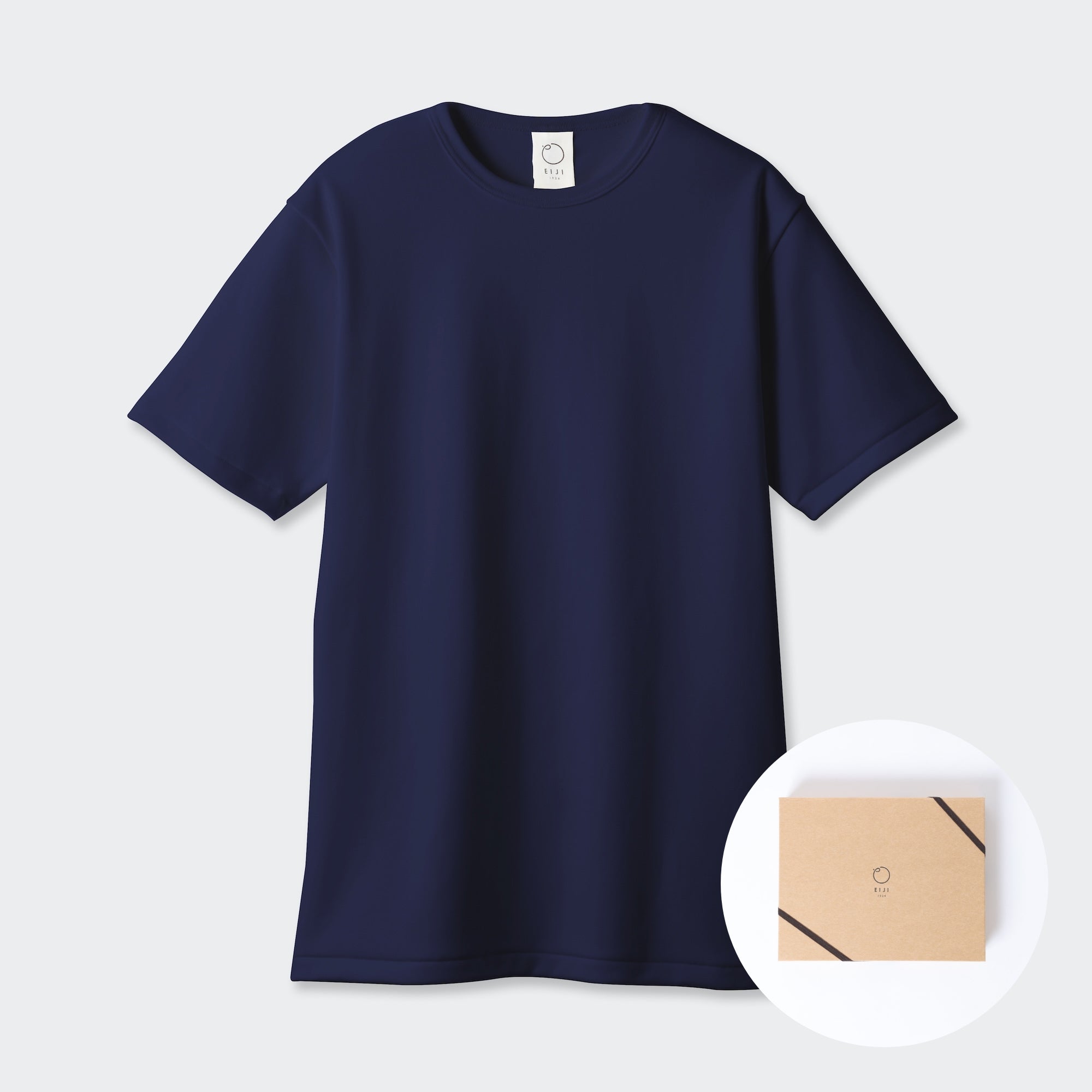 [ギフトセット]MENS ヘビー 半袖 クルーネックTシャツ NAVY