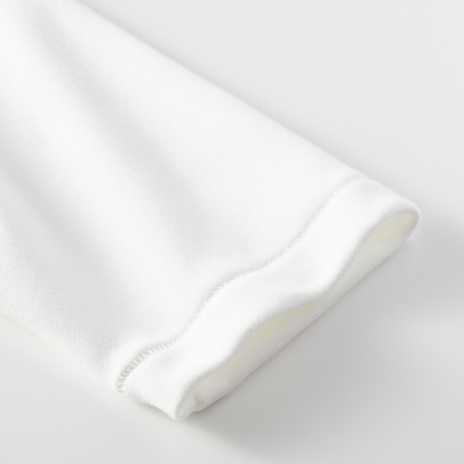 WOMENS ヘビー 7分袖 VネックTシャツ WHITE