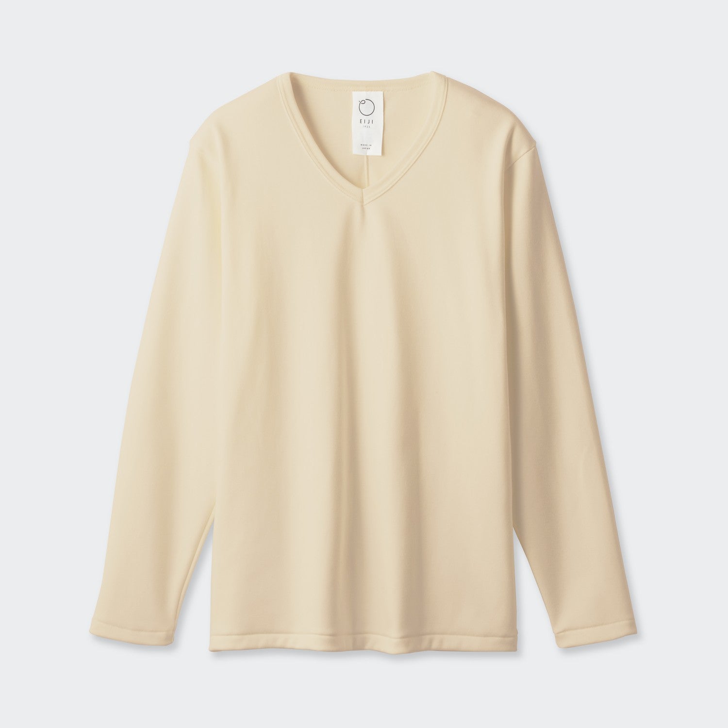WOMENS Heavy Long Sleeve V-neck T-shirt ORGANIC