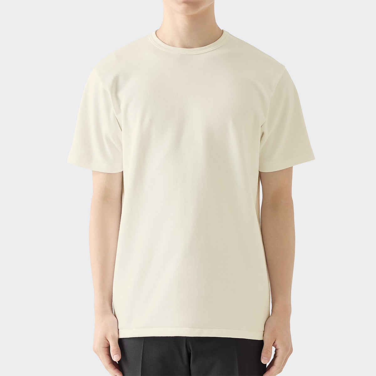 MENS ヘビー 半袖 クルーネックTシャツ ORGANIC | 高級無地Tシャツ専門 