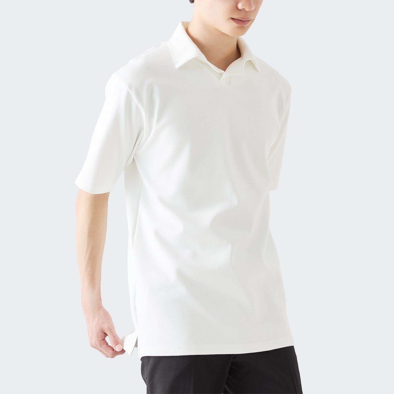 MENS ヘビー 半袖 ポロシャツ NAVY