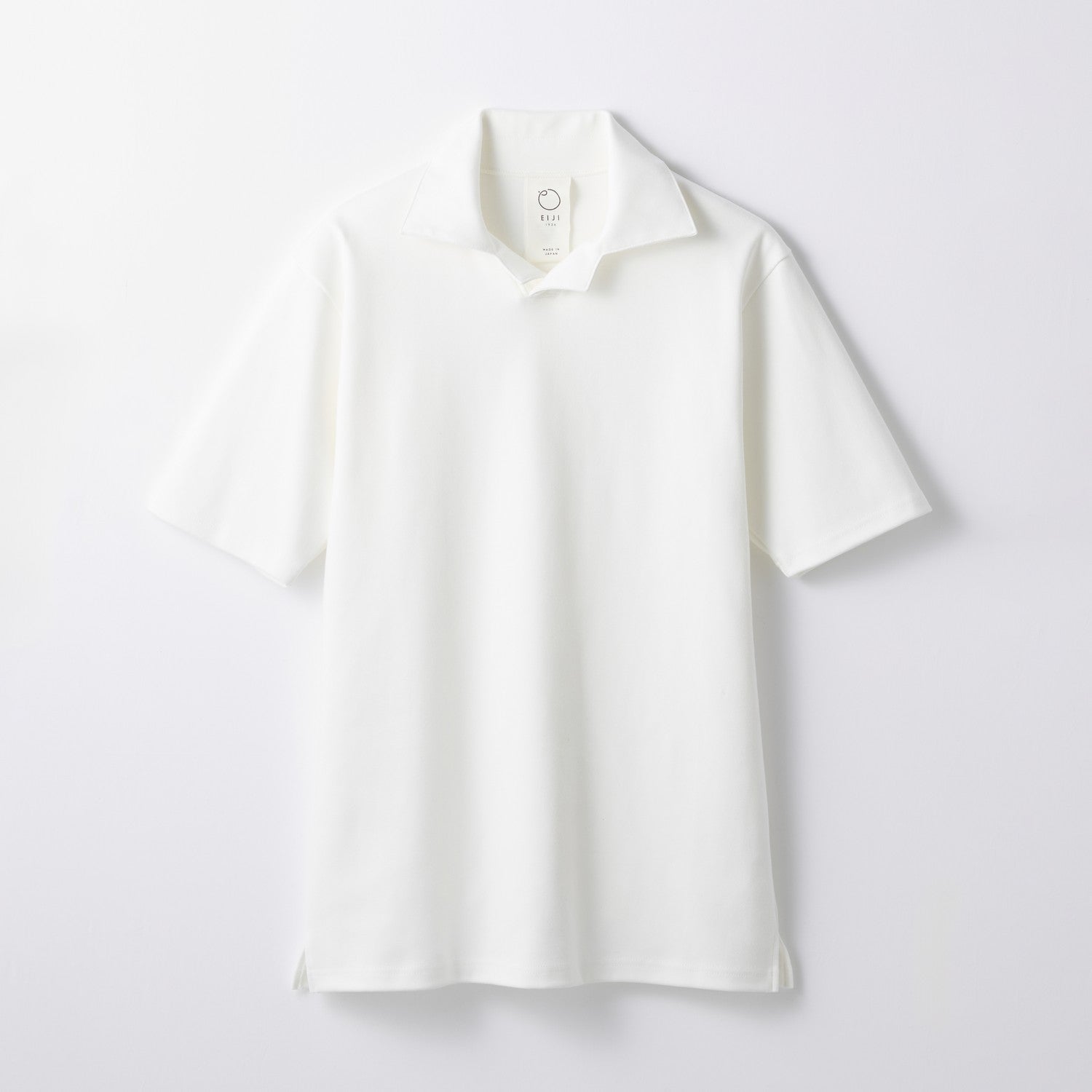 WOMENS ヘビー 半袖 ポロシャツ WHITE