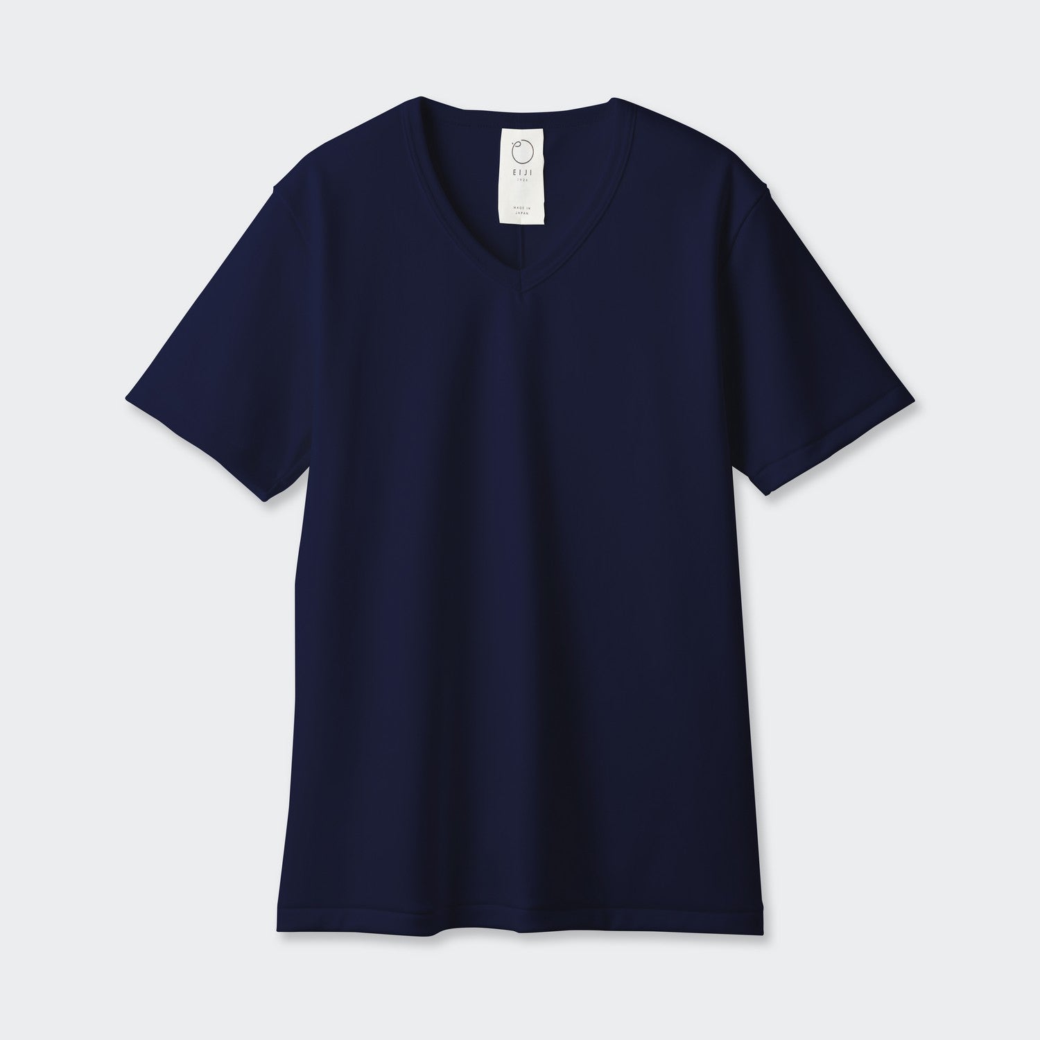 WOMENS ヘビー 半袖 VネックTシャツ NAVY