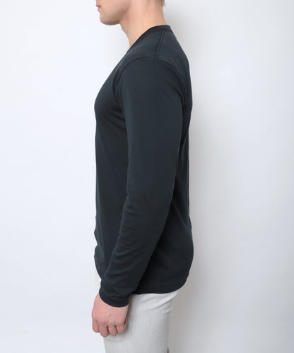 <transcy>EIJI T-SHIRTS V NECK L / S Age long sleeve T-shirt V neck</transcy>