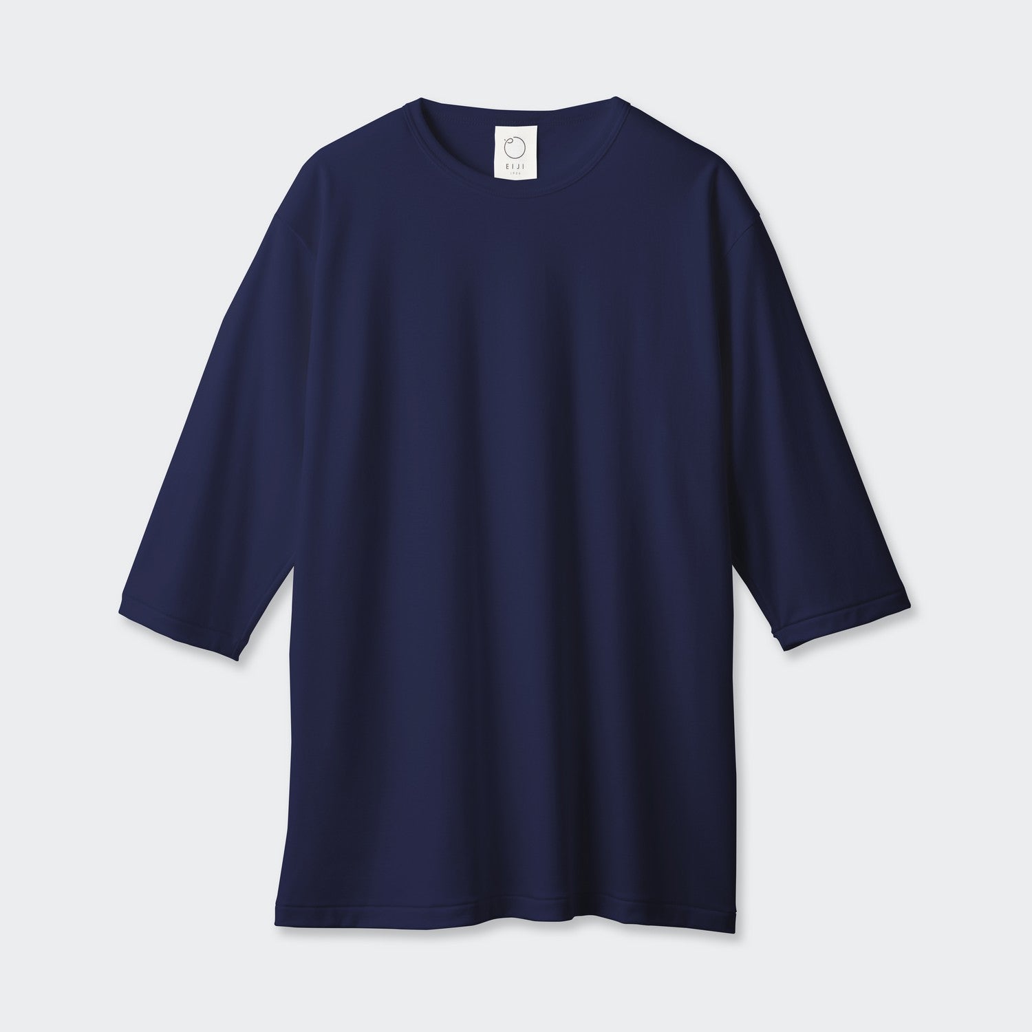 WOMENS ベーシック 7分袖 クルーネックTシャツ NAVY