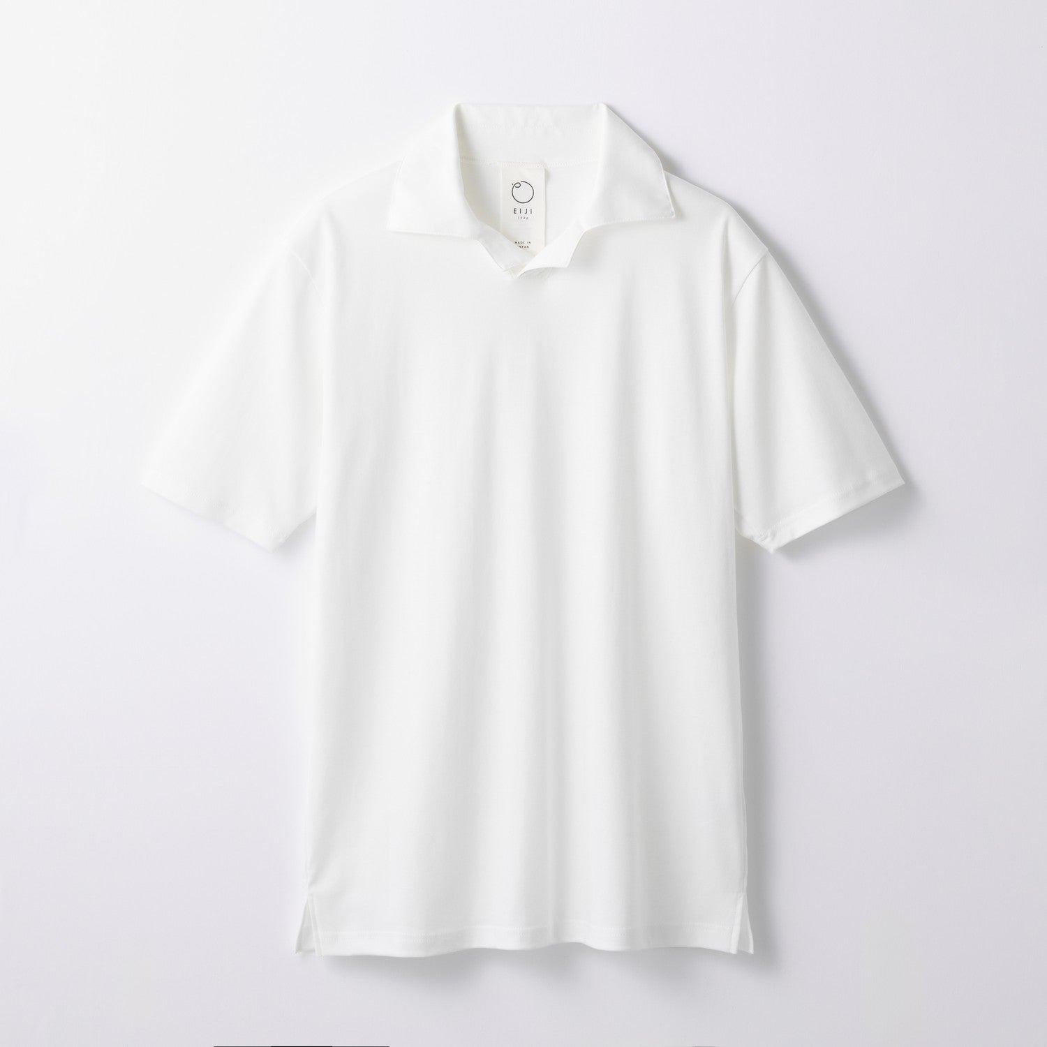 MENS ベーシック 半袖 ポロシャツ WHITE